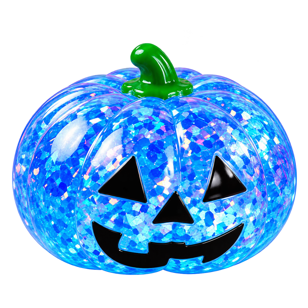 Halloween Pumpkin Glitter Squishy