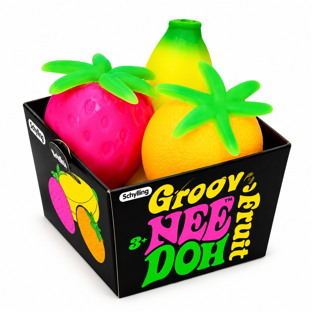 Fruit Squishy Set 3 Pieces  (replica)