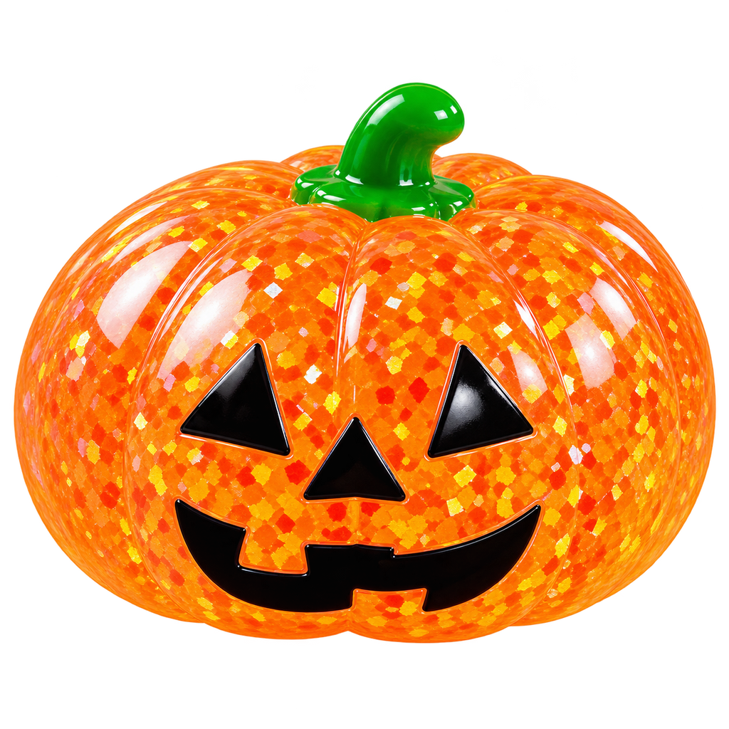 Halloween Pumpkin Glitter Squishy