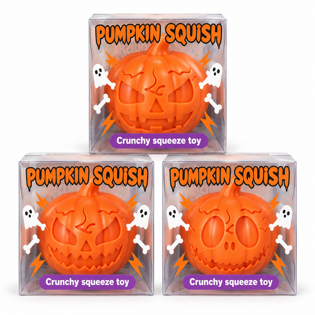 Pumpkin Squish – Crunchy – Dream Squishy and More