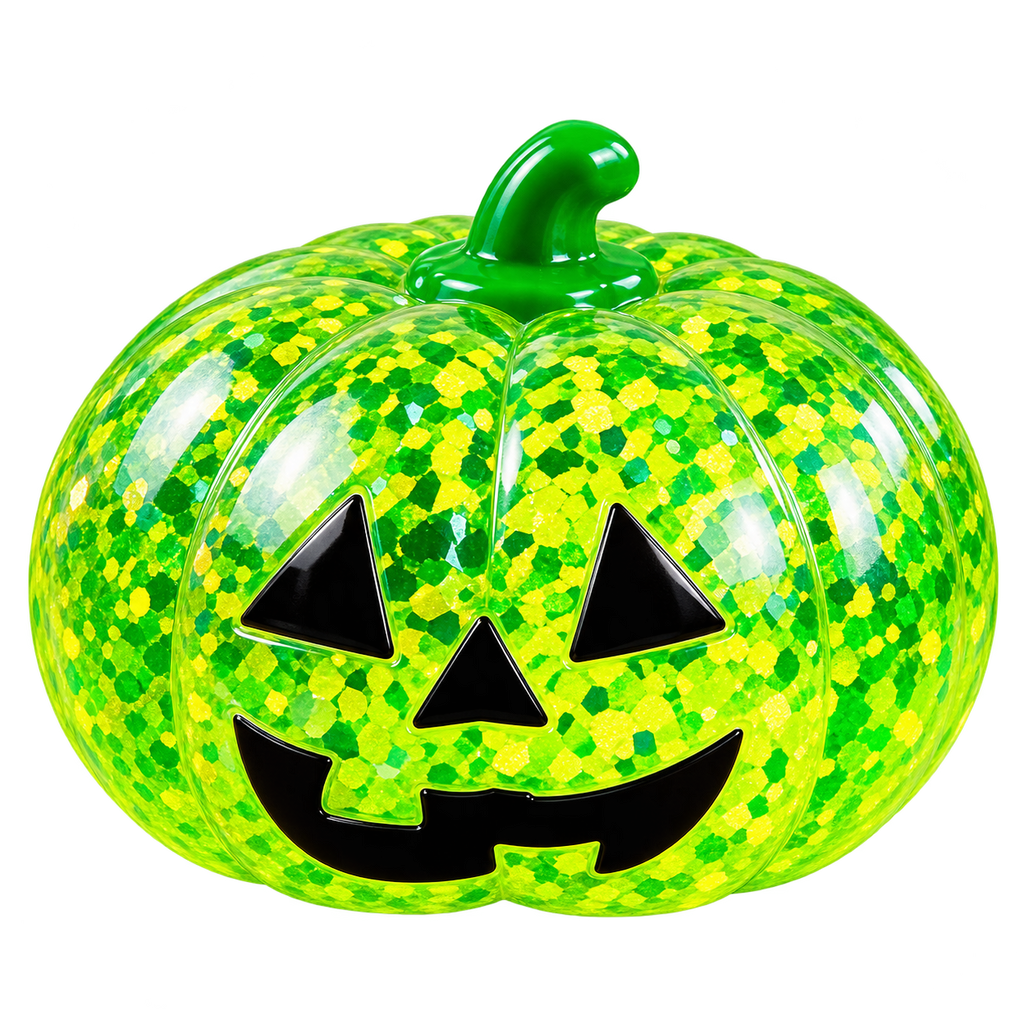 Halloween Pumpkin Glitter Squishy