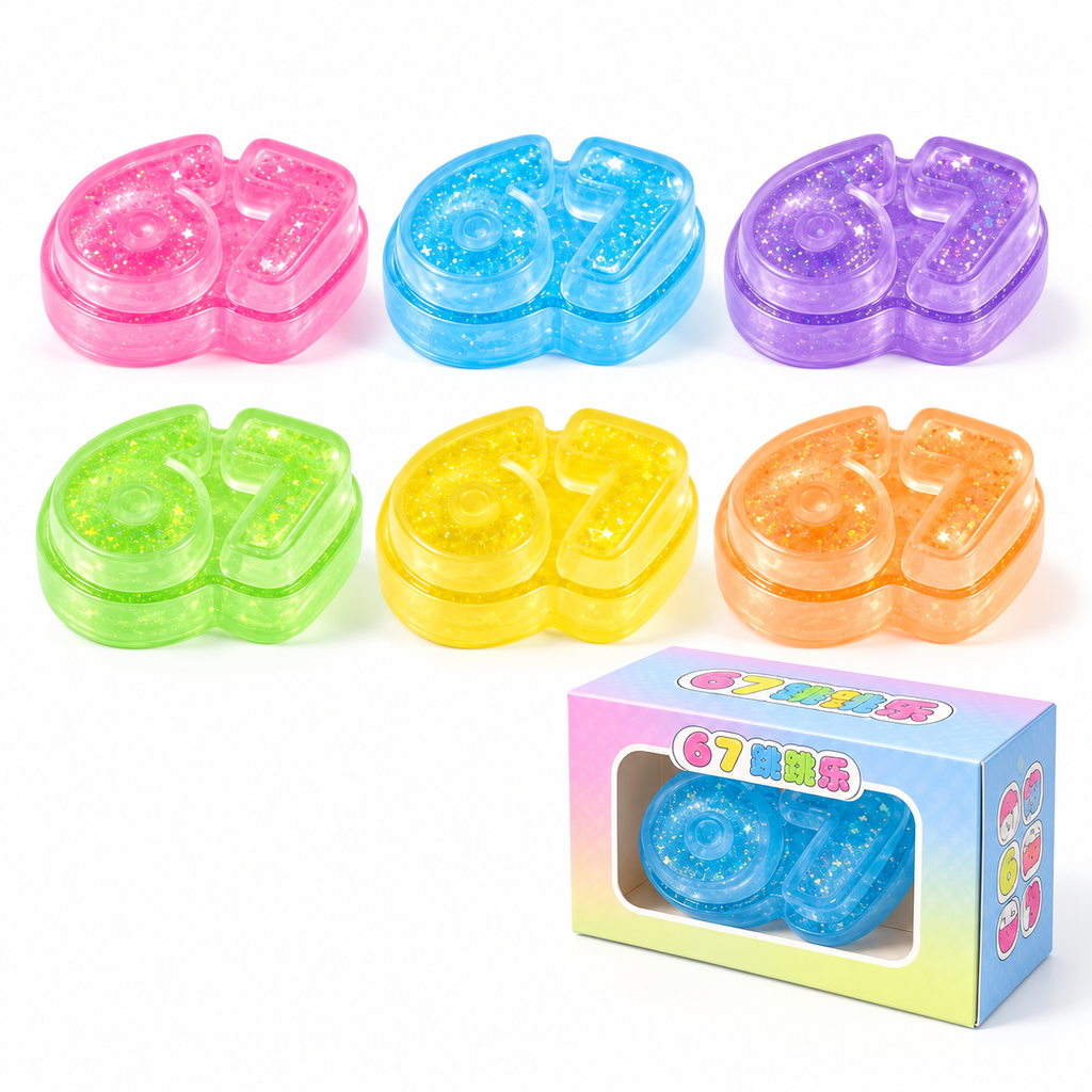 67 Glitter Squishy