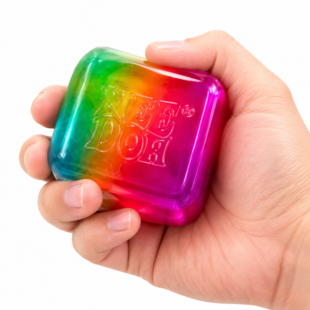 Rainbow Cube Squishy  (replica)