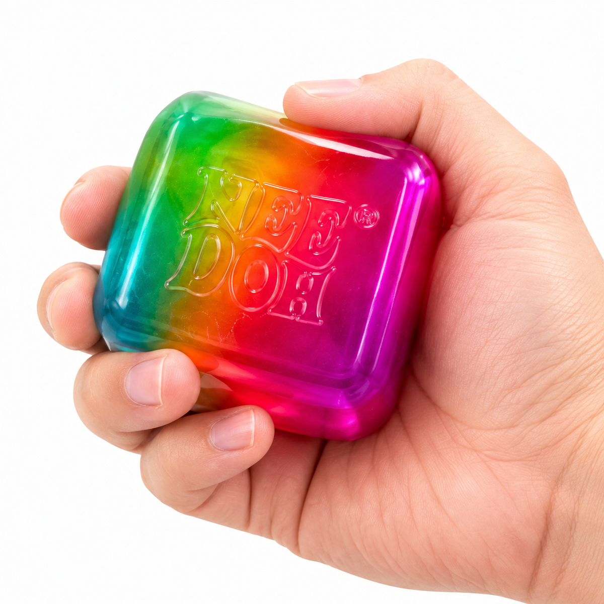 Rainbow Cube Squishy  (replica)