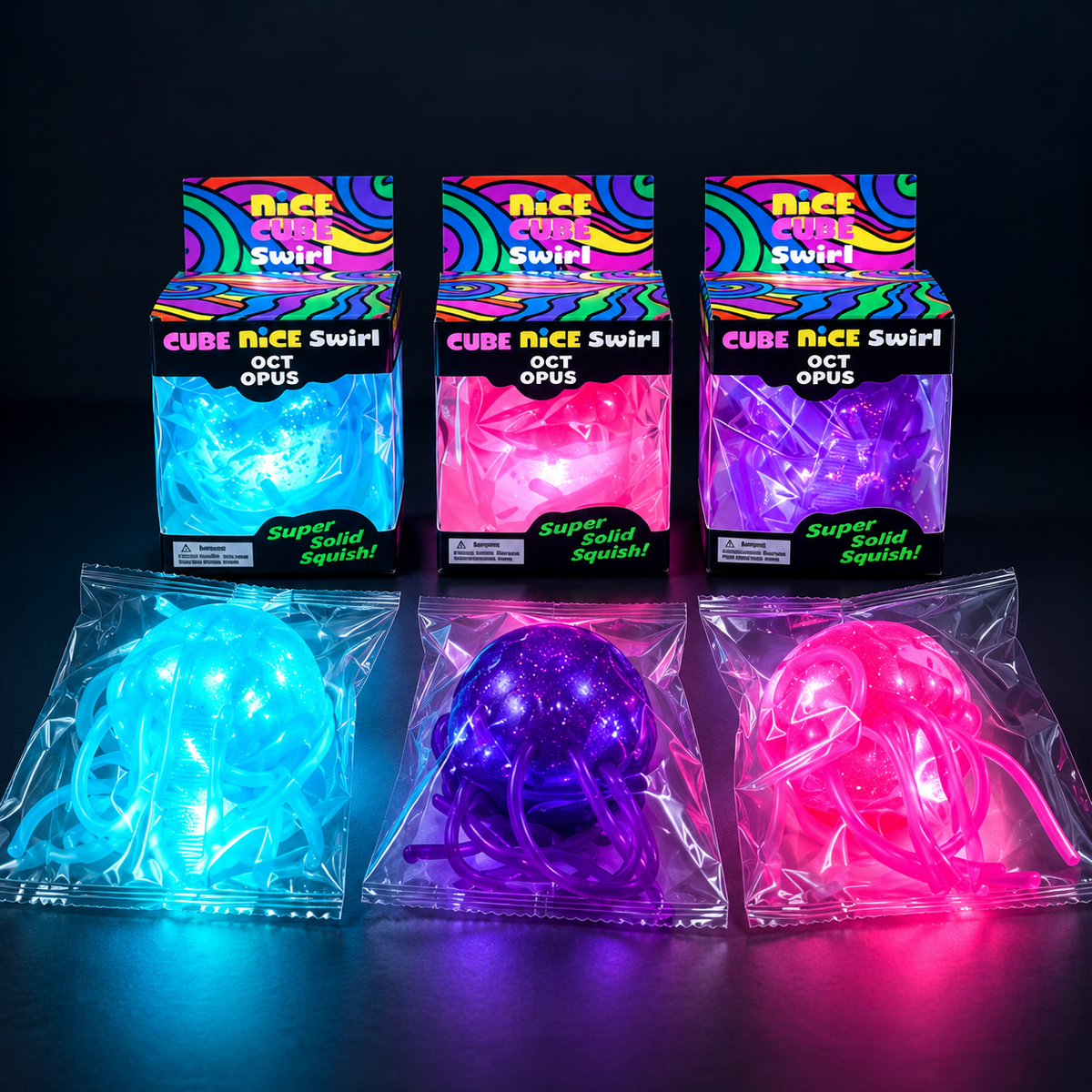 Luminous Octopus Squishy