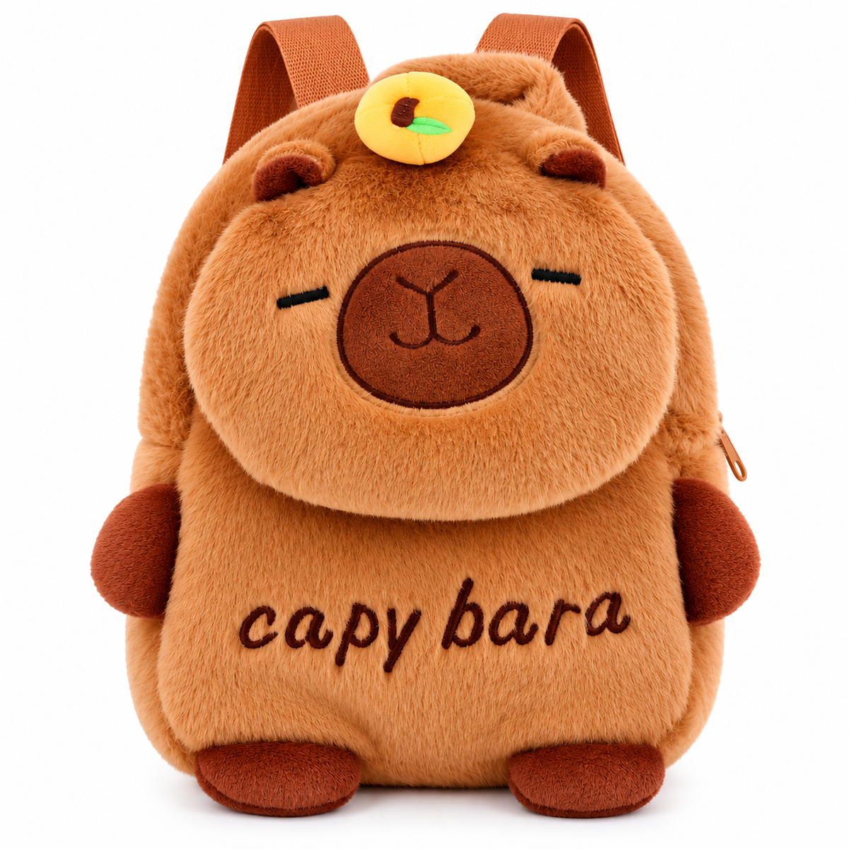 Capybara Plush Backpack