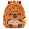Capybara Plush Backpack