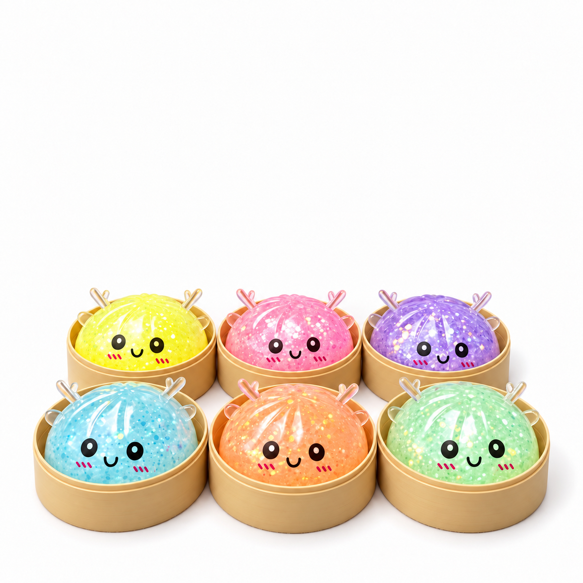 Mystery Glitter Reindeer Squishy