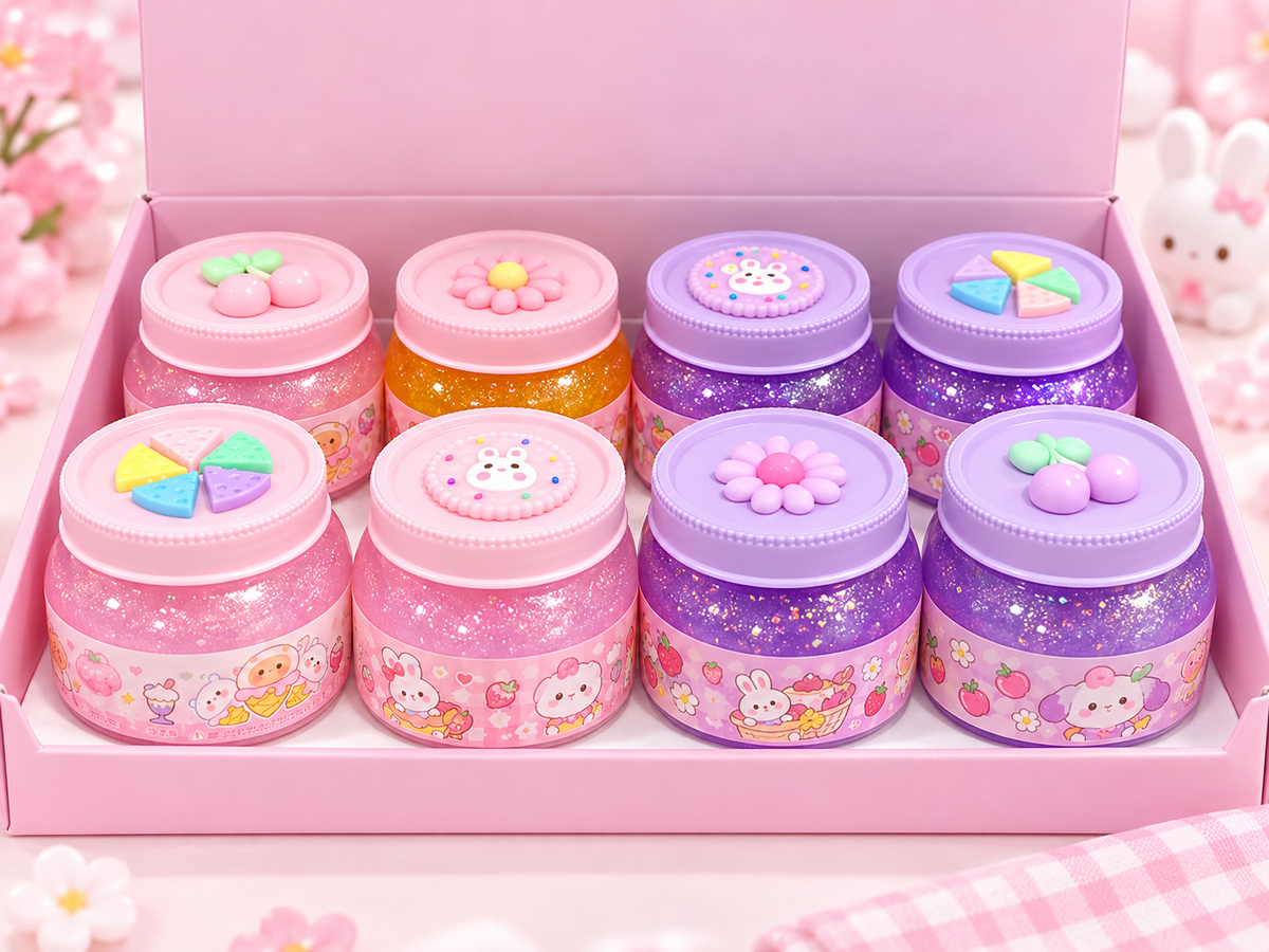 Glitter Slime Jar