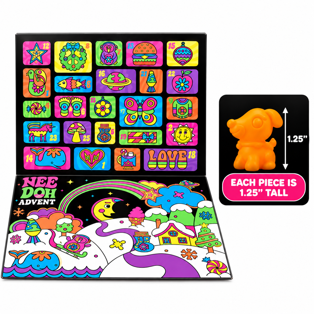 24-Day Mini Squishy Advent Calendar  (replica)