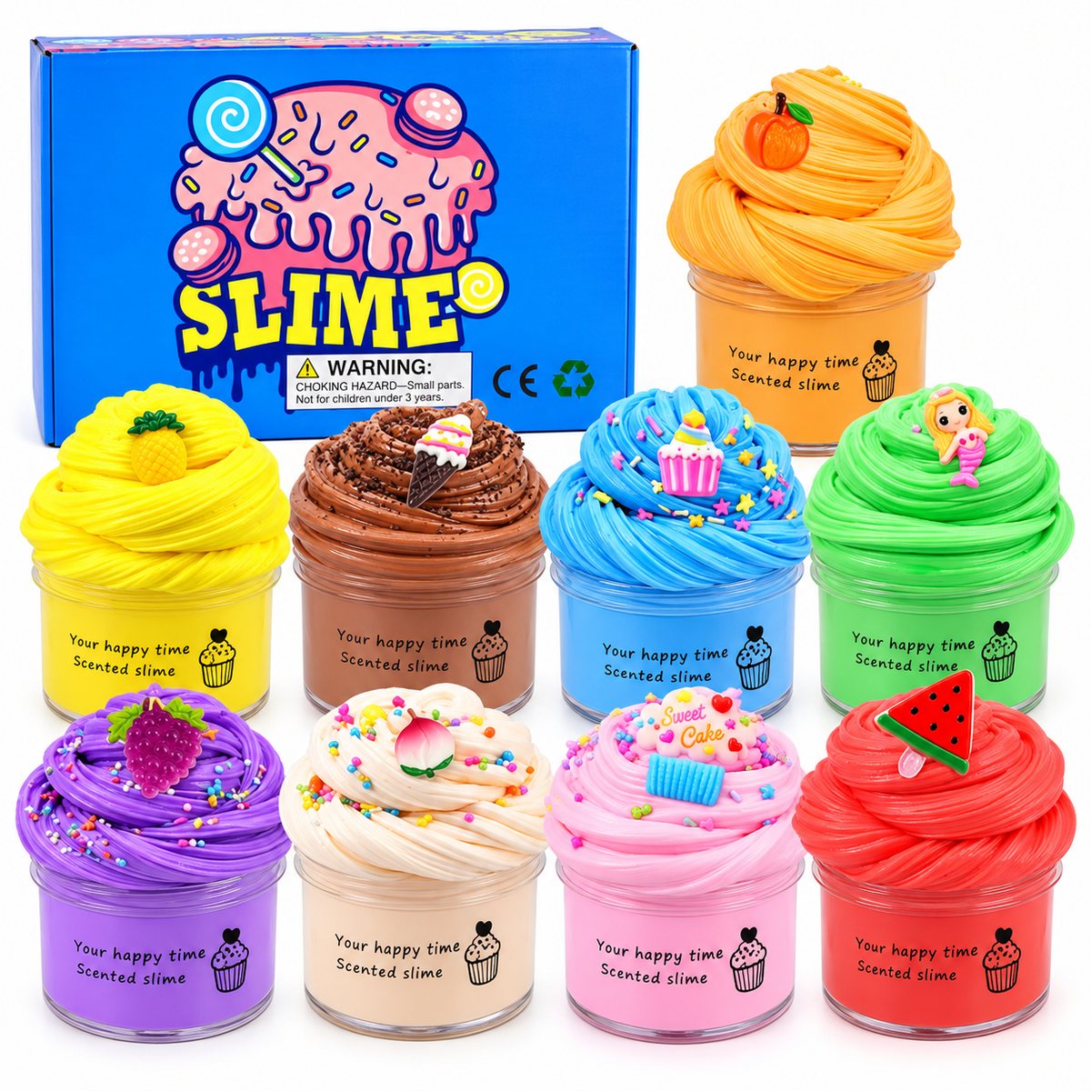 9-Piece Mini Slime Kit