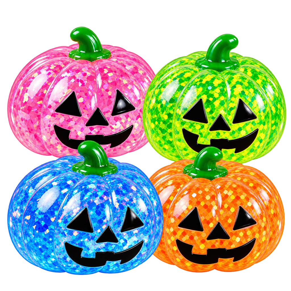 Halloween Pumpkin Glitter Squishy