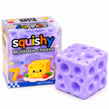 Blueberry Milk Cube Squishy