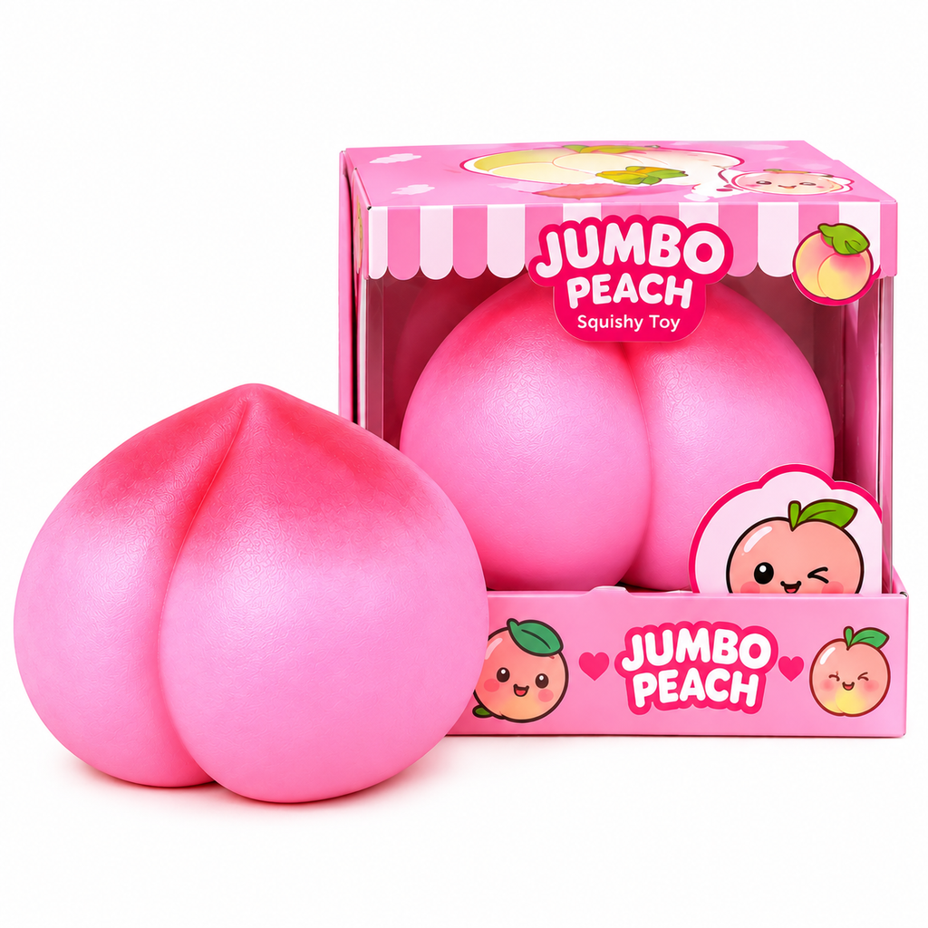 Jumbo Peach Squishy