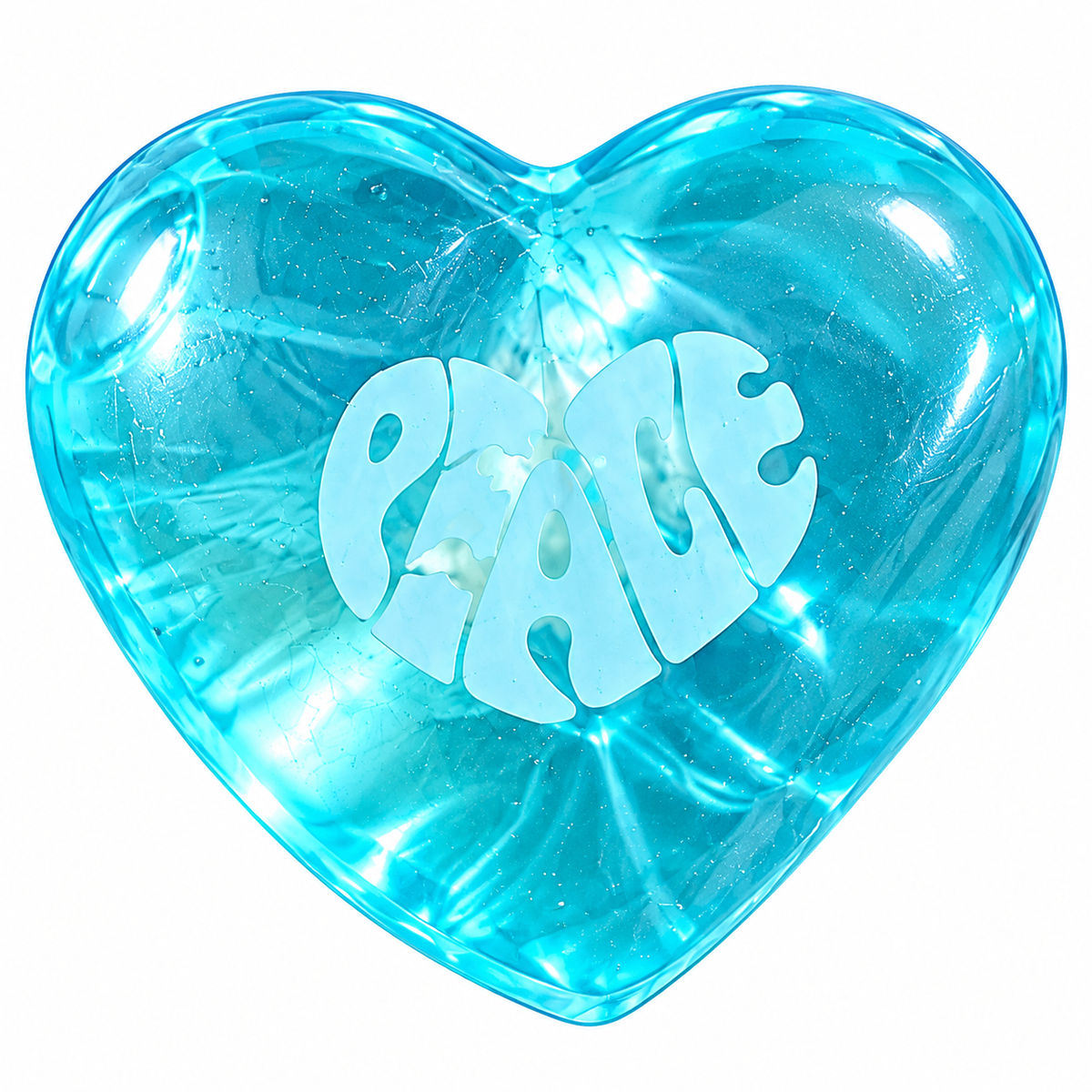 Good Vibes Heart Squishy