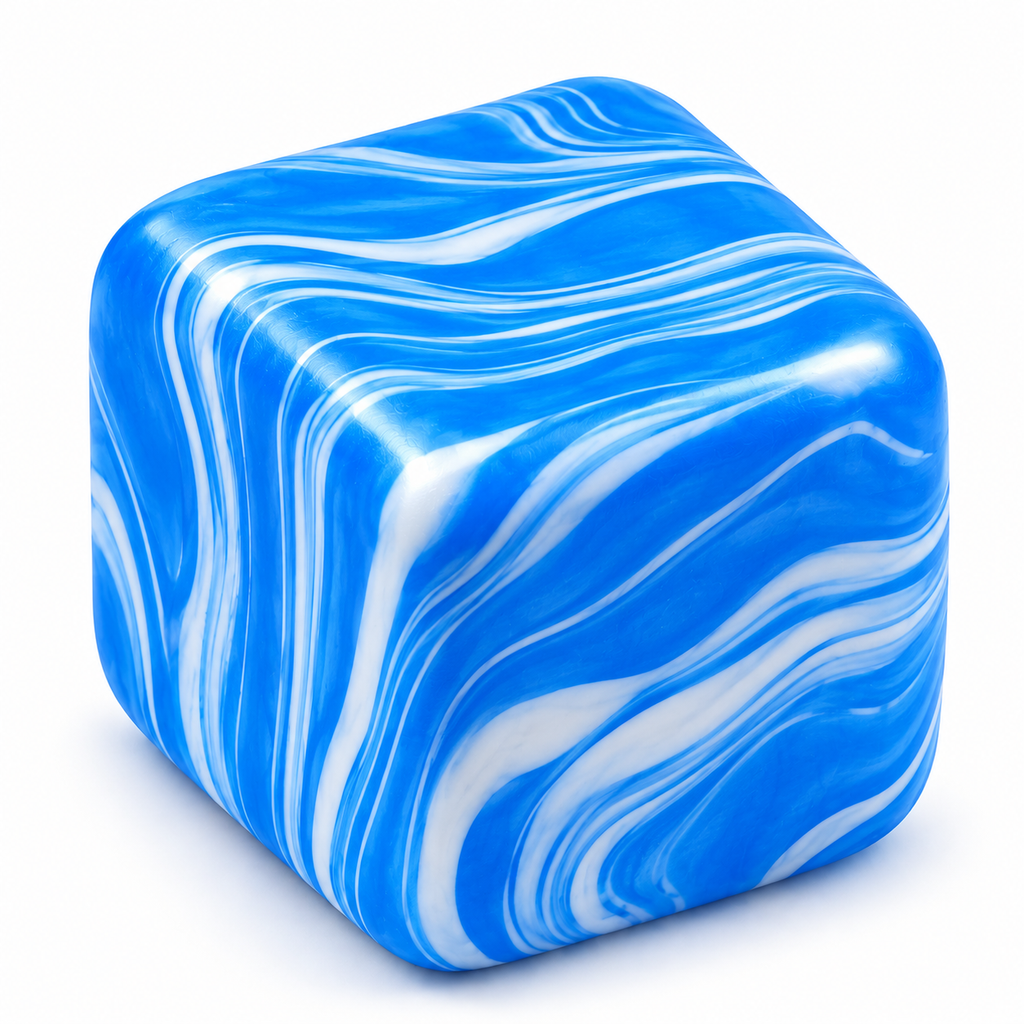 Marble Cube Squishy